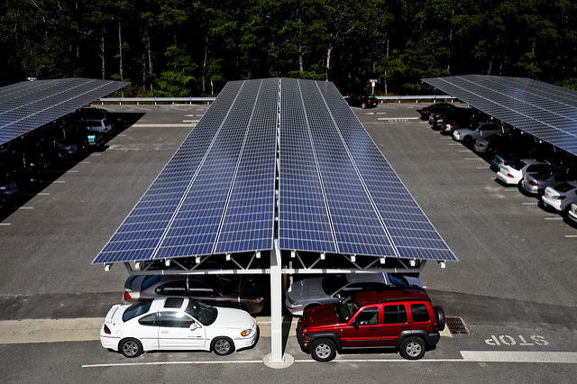 solar parking lots