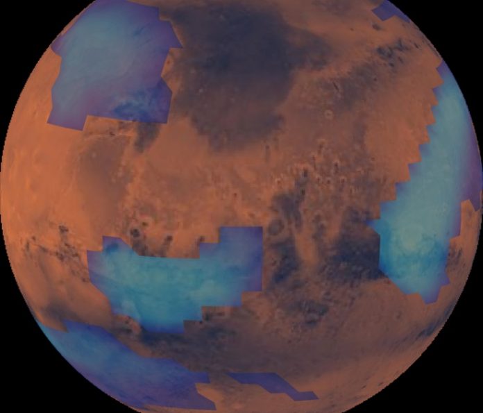 How did Mars get its clouds Add meteors, say scientists