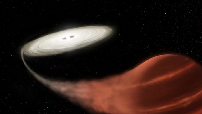 Astronomers find ‘vampire’ star sucking life from victim