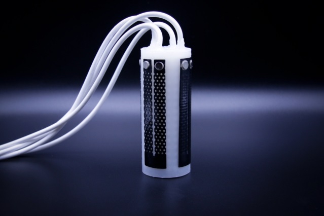 “Sensorized” skin helps soft robots find their bearings