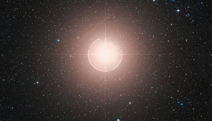 Astronomers say star Betelgeuse isn’t about to pop, just dusty