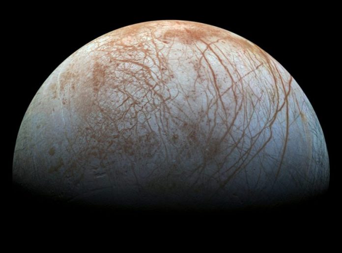 Scientists find new evidence of watery plumes on Jupiter’s moon Europa