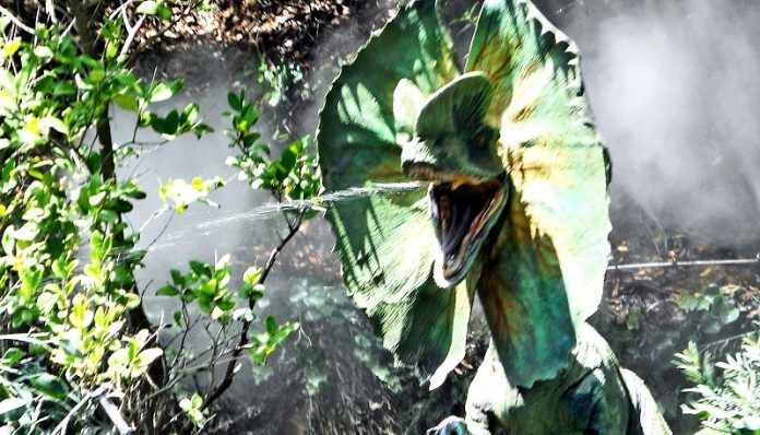 This venom-spitting dinosaur was not actually like ‘Jurassic Park’