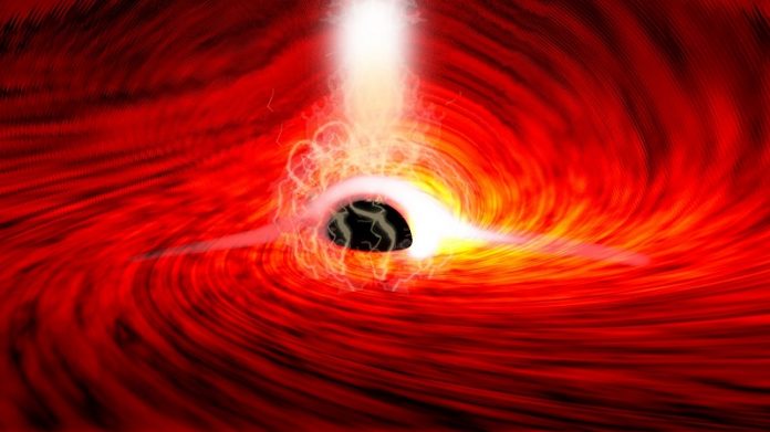 Scientists detect the light from behind a black hole for the first time