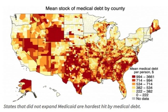 Americans owe at least $140 billion in medical debt, shows study