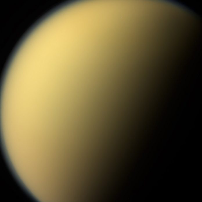 Titan-in-a-glass experiments reveal mineral makeup of Saturn moon