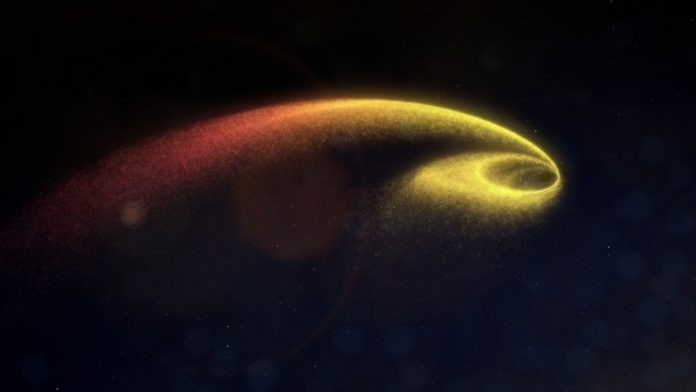 Black holes make a mess when they gobble up stars