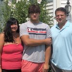 High school football player tackles stroke, heart condition