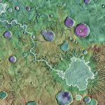 Mars’ surface shaped by fast and furious floods from overflowing craters, shows study