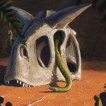 Modern snakes evolved from a few survivors of dinosaur-killing asteroid