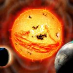 Fiery dragon’s breath may scorch young planets
