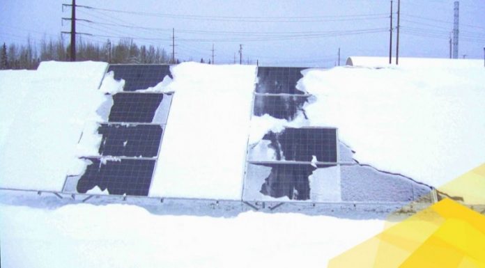 This coating could protect solar panels from snow and ice