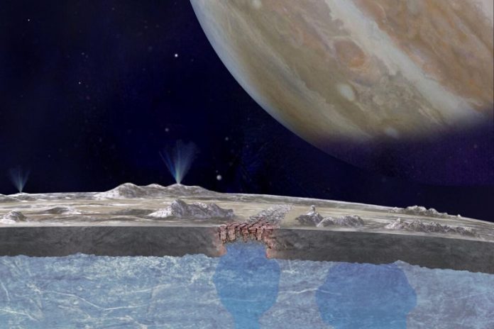 Chaos terrains may get oxygen into Europa’s hidden ocean