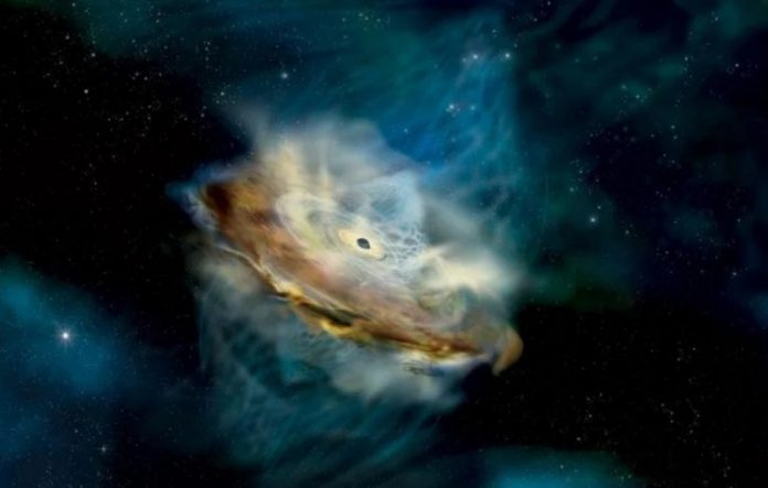 A surging glow in a distant galaxy could change the way we look at black holes