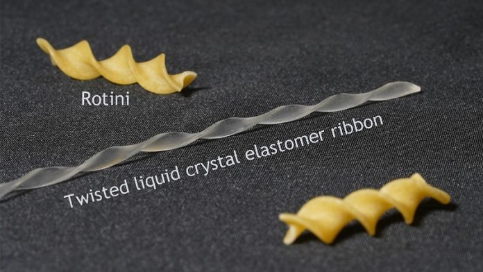 This soft rotini robot could navigate with a snap