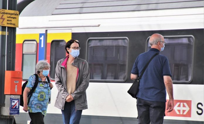 No ‘safest spot’ to minimize risk of COVID-19 transmission on trains