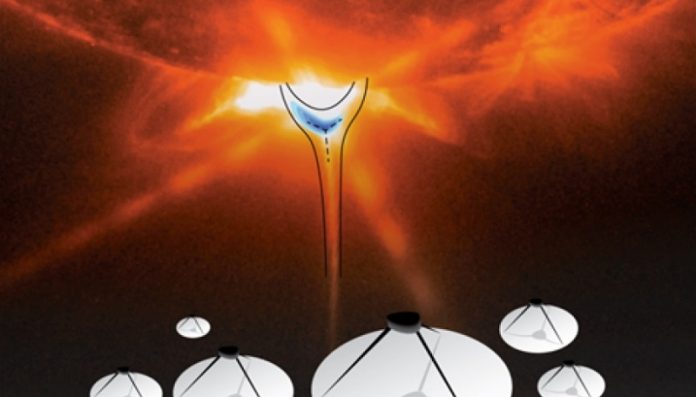 Scientists find particle accelerator region inside a solar flare