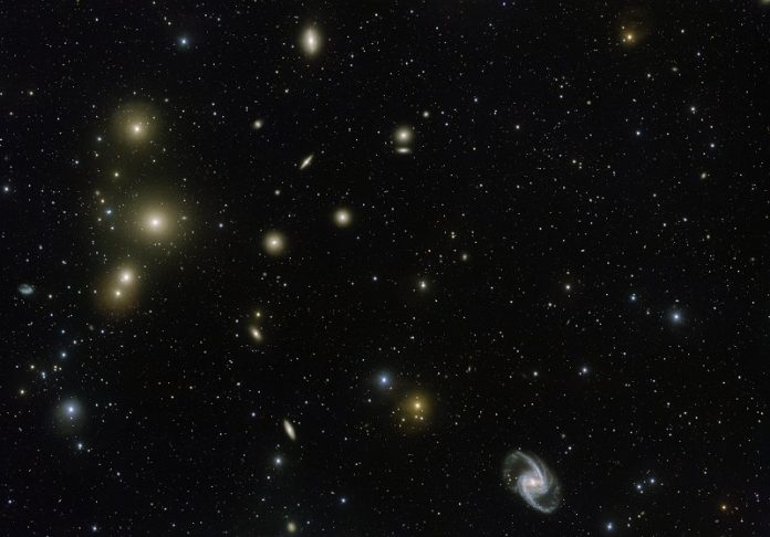 VST image of the Fornax Galaxy Cluster