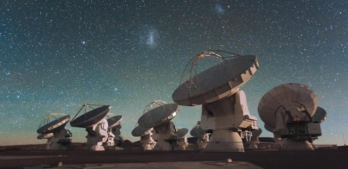Scientists detect the slow spin of early galaxy for the first time