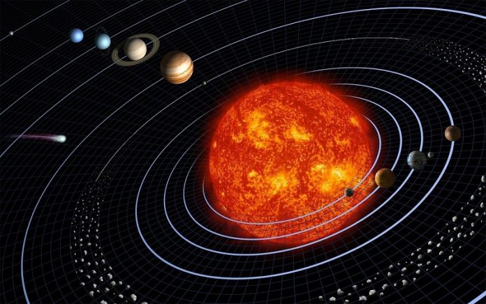 Why does the inside of the solar system not spin faster