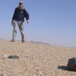 What part of a space rock survives to the ground?