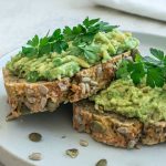 An avocado toast may be the key to a healthy life, study suggests
