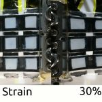 Stretchy color-changing display unveils the future of wearable screens