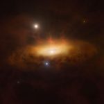 Astronomers see a black hole wake up from its ancient slumber