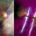 Astronomers discover twin disks and jets from young stars