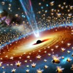 Baby stars buzz around our galaxy’s black hole like bees