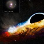 This black hole destroys a star and targets another