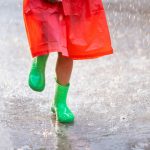 Walk or run in the rain? A physics-based approached to staying dry (or at least drier)
