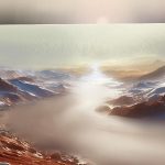 Flowing Martian water was protected by sheets of carbon dioxide