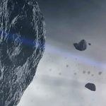 Could we use an asteroid to shield astronauts on their way to Mars