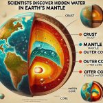 How hidden water in Earth’s mantle might spark volcanoes