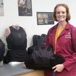 Why a better bra could save lives: Researcher redesigns body armor for women