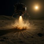 Mystery solved: Why moon landings leave strange dust patterns