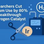 Engineers cut iridium use by 80% in breakthrough hydrogen catalyst