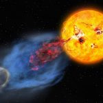 Young star’s fiery outbursts reveal secrets of how life began on Earth