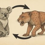 How a modern koala is related to a ferocious ice age predator