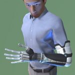 Robotic arm can feel like part of the body—if it moves at the right speed