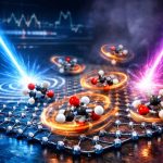 Scientists use light to make molecules rotate on atomically thin materials