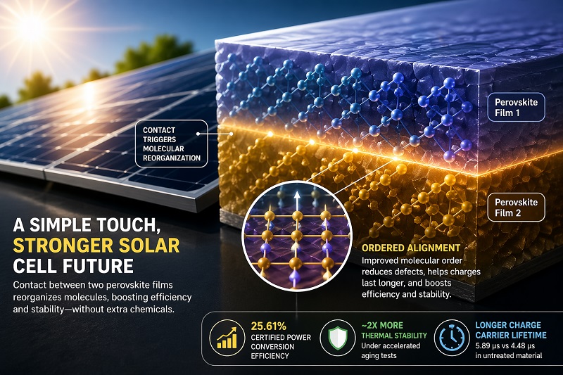 knowridge.com - Knowridge - A simple touch that could make solar cells last much longer