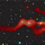 Astronomers discover giant ‘bow and arrow’ galaxy stretching 1.8 million light-years across