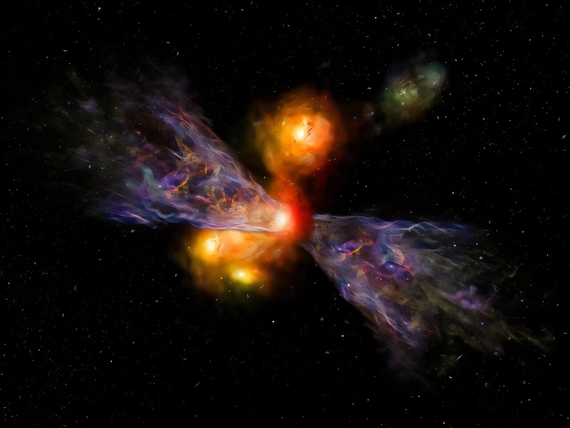 knowridge.com - Knowridge - Cosmic 'galaxy-killing wind' may explain why some galaxies died so young